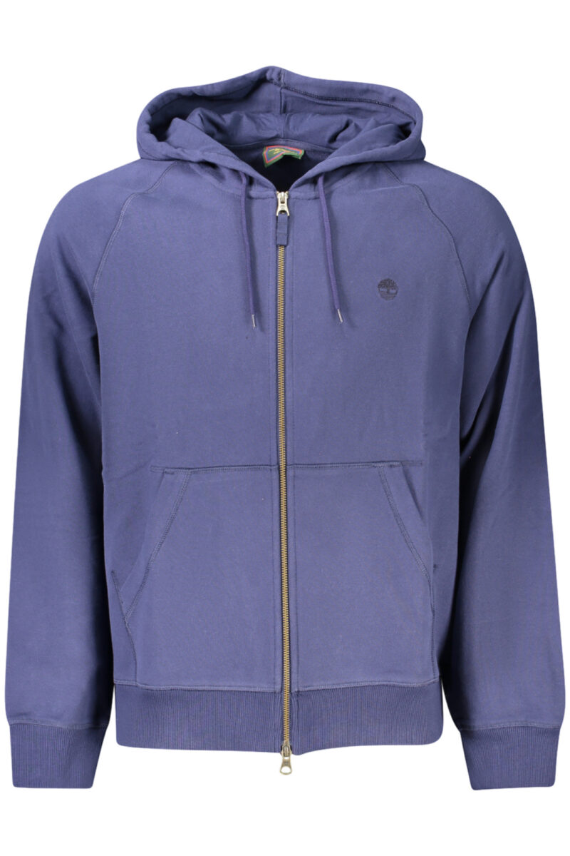 TIMBERLAND MEN'S BLUE ZIP-UP SWEATSHIRT TBC0YH9Q_BL433