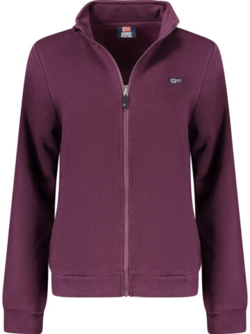 NORWAY 1963 WOMEN'S PURPLE ZIP-UP SWEATSHIRT 859001_VIGRAPE