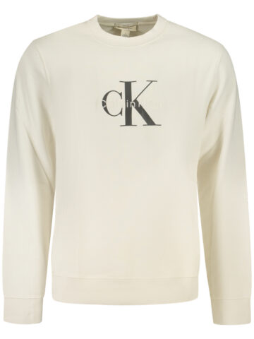 CALVIN KLEIN MEN'S ZIP-UP SWEATSHIRT WHITE LV04RG269G_BIYAF
