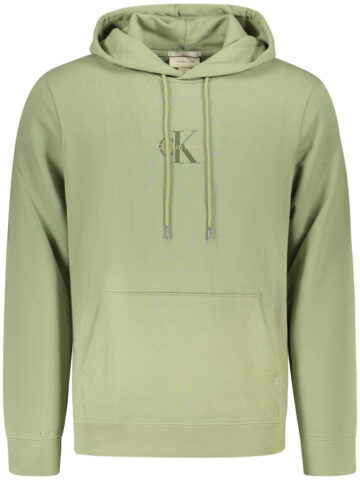 CALVIN KLEIN MEN'S ZIP-UP SWEATSHIRT, GREEN LV04RG279G_VELIX