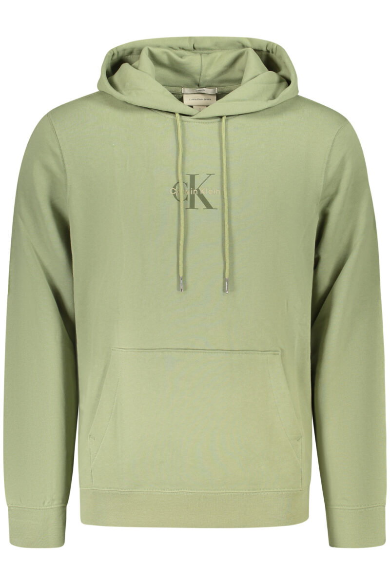 CALVIN KLEIN MEN'S ZIP-UP SWEATSHIRT, GREEN LV04RG279G_VELIX