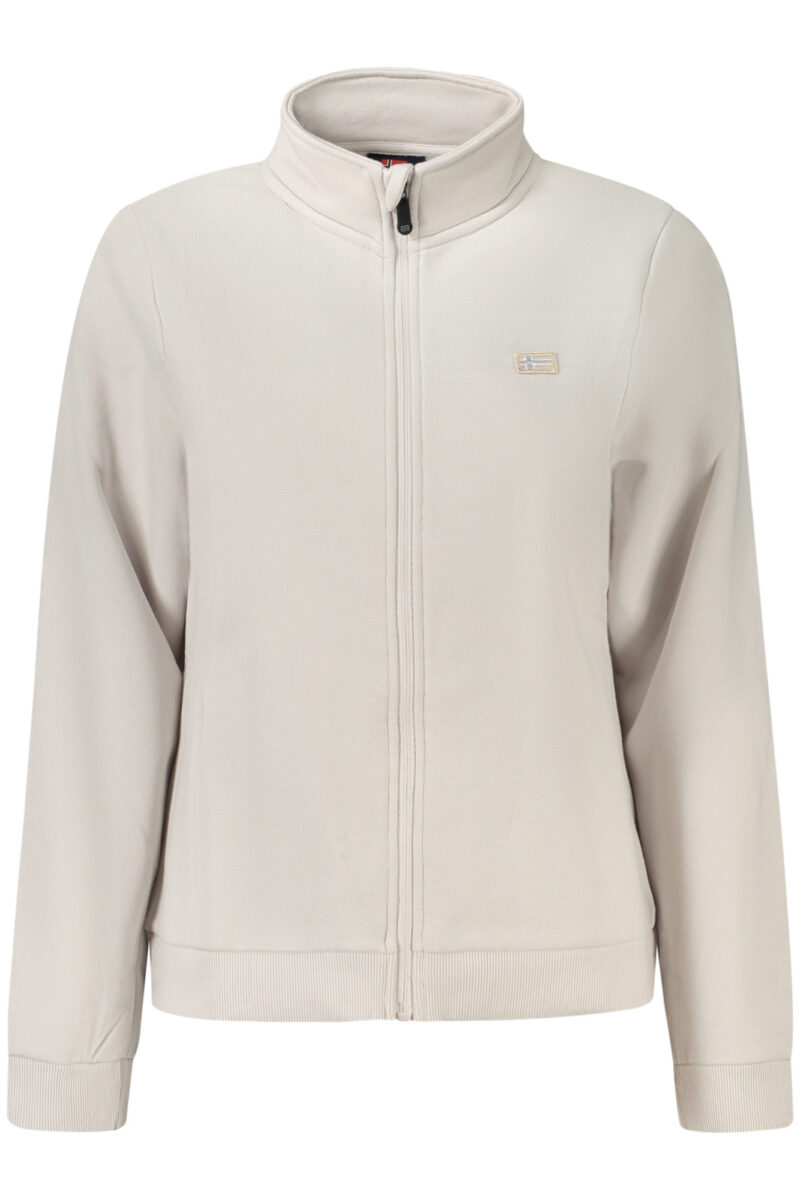 NORWAY 1963 WOMEN'S GRAY ZIP-UP SWEATSHIRT