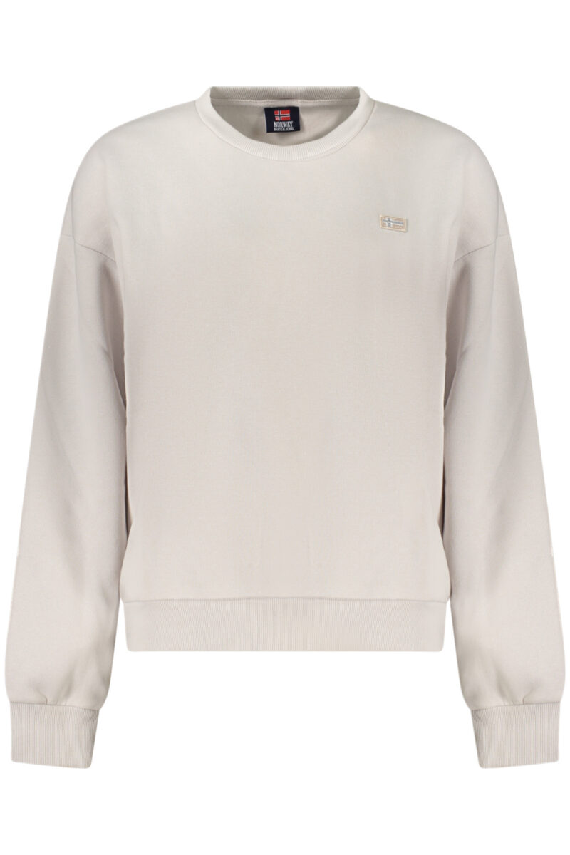 NORWAY 1963 WOMEN'S GRAY ZIP-UP SWEATSHIRT