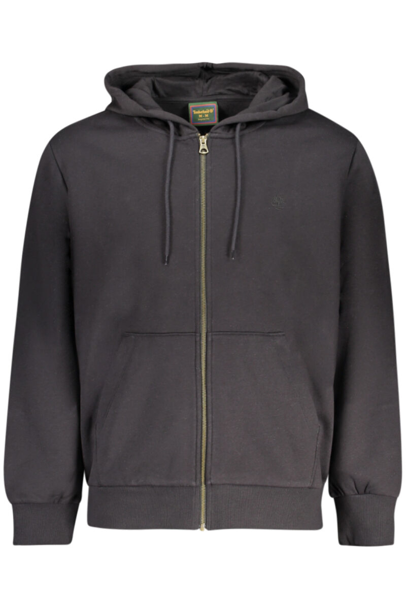 TIMBERLAND PÁNSKÁ ČERNÁ MIKINA NA ZIP TBC0YH9Q_NE001
