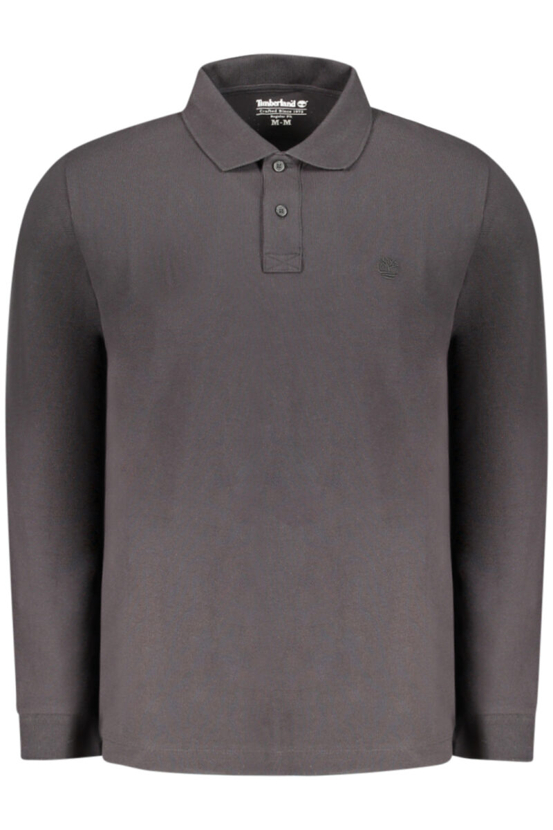 TIMBERLAND PÁNSKÉ TRIČKO POLO S DLOUHÝM RUKÁVEM ČERNÉ TBC0YHDG_NE001
