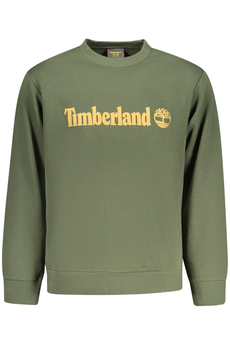 TIMBERLAND PÁNSKÁ MIKINA BEZ ZIPU ZELENÁ TBC0YH9V_VEU31