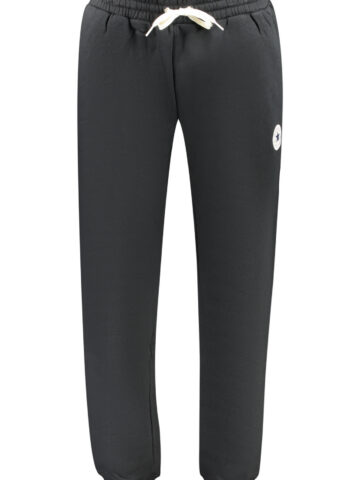 CONVERSE MEN'S BLACK LONG TRACKSUIT PANTS CVM6B093_NE001BLK