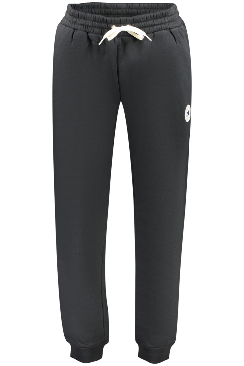 CONVERSE MEN'S BLACK LONG TRACKSUIT PANTS CVM6B093_NE001BLK