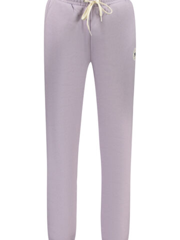 CONVERSE WOMEN'S PURPLE LONG TRACKSUIT PANTS