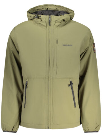 NAPAPIJRI MEN'S GREEN JACKET NP0A8928ATUNDRAWINT1_VEG1F