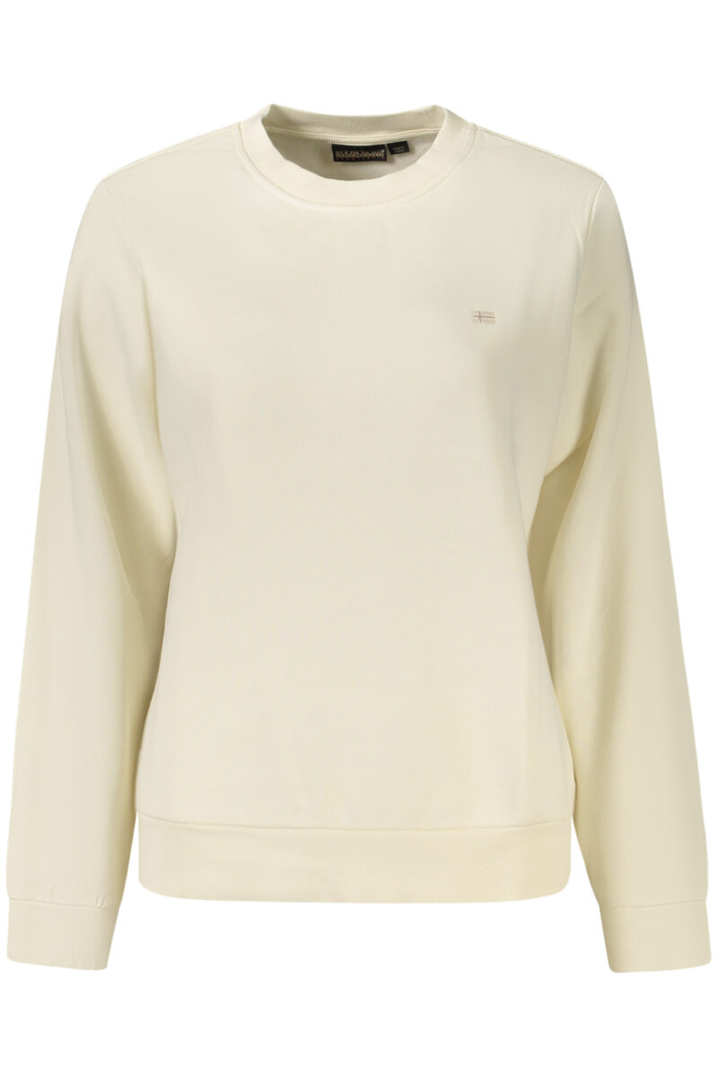 NAPAPIJRI WOMEN'S ZIP-UP SWEATSHIRT WHITE