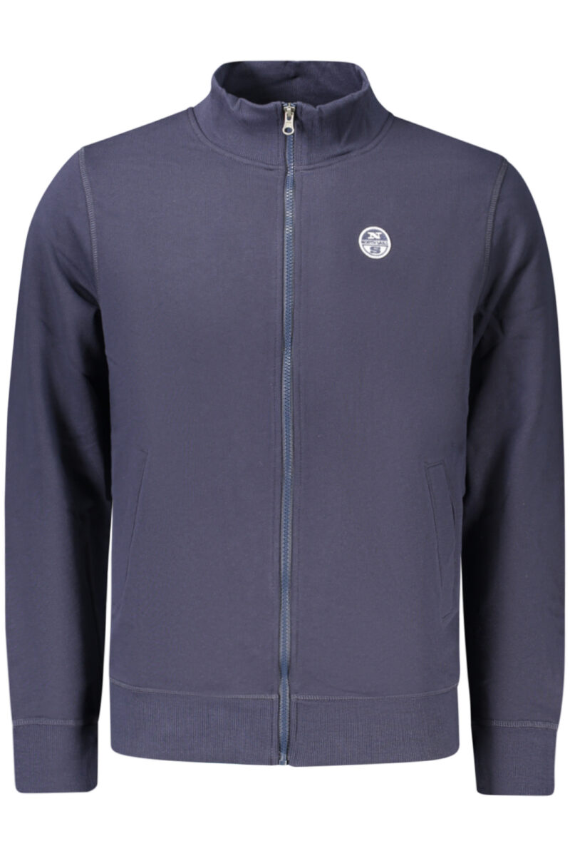 NORTH SAILS MEN'S BLUE ZIP-UP SWEATSHIRT 993047000_BL0802