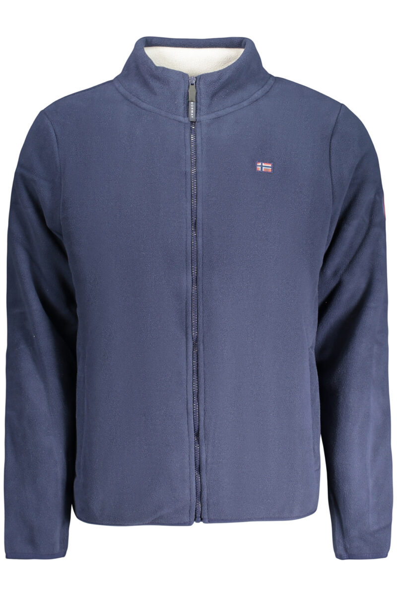 NORWAY 1963 MEN'S BLUE ZIP-UP SWEATSHIRT 869520_BLNAVY