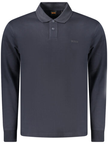 BOSS 50527525PE INTERLOCK LONG SLEEVE POLO BL404
