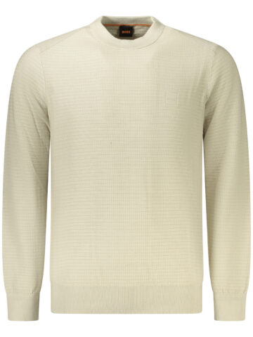 BOSS MEN'S SWEATER BEIGE