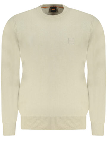 HUGO BOSS MEN'S SWEATER BEIGE