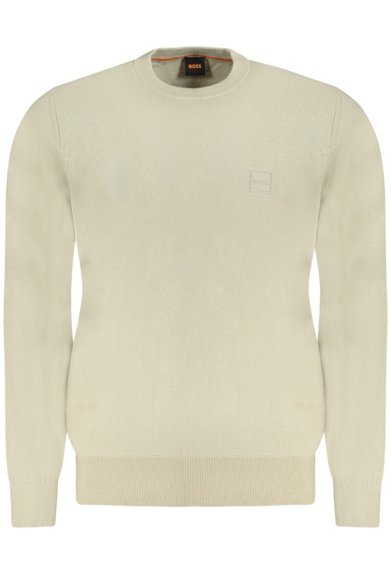 HUGO BOSS MEN'S SWEATER BEIGE