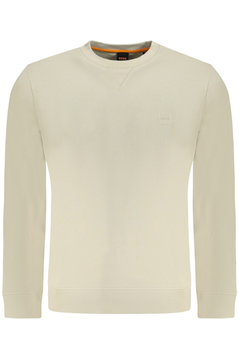 HUGO BOSS SWEATSHIRT WITHOUT ZIP MEN BEIGE 50509323WESTART_BE271