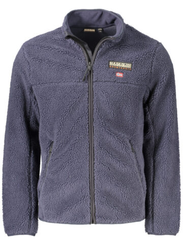 NAPAPIJRI MEN'S BLUE ZIP-UP SWEATSHIRT NP0A4IA9TTYNIKFZ_BL176