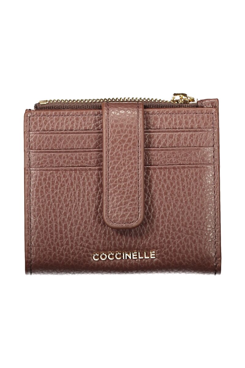 COCCINELLE DÁMSKÁ HNĚDÁ PENĚNKA E2MW511F701_MAR49