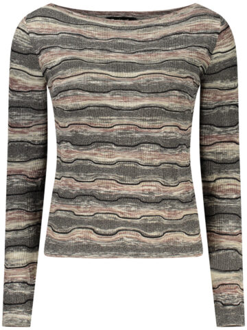 DESIGUAL WOMEN'S BLACK SWEATER 26WWBW07_NE2000