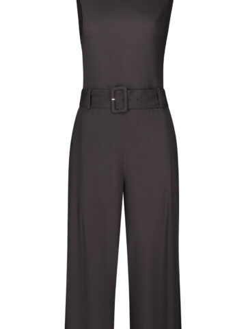 DESIGUAL WOMEN'S BLACK TROUSERS 26WWPW05_NE5000