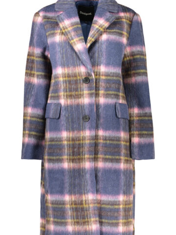 DESIGUAL WOMEN'S BLUE COAT
