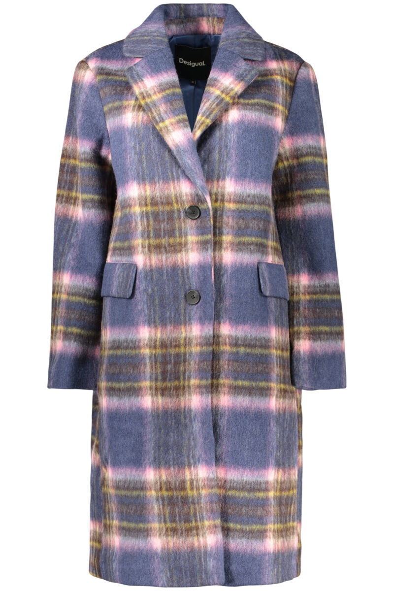 DESIGUAL WOMEN'S BLUE COAT