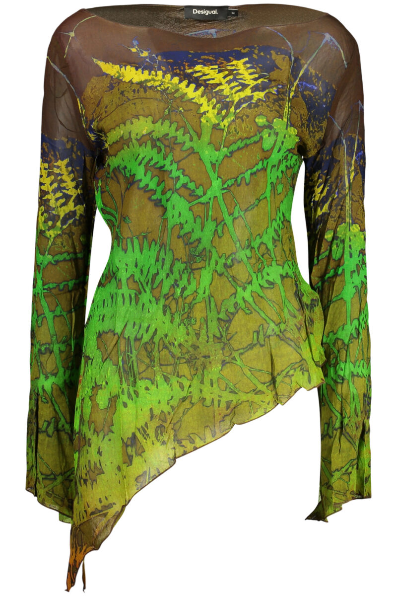 DESIGUAL WOMEN'S BROWN SWEATER 26WWBW01_MA4105
