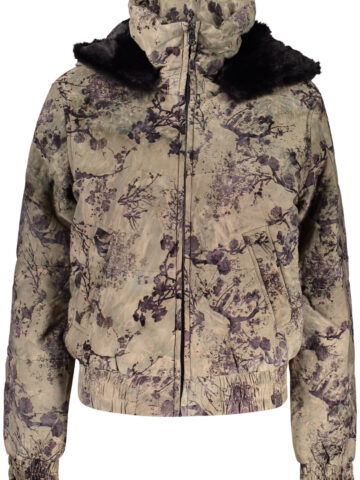 DESIGUAL WOMEN'S GREEN JACKET 26WWEW02_VE4086