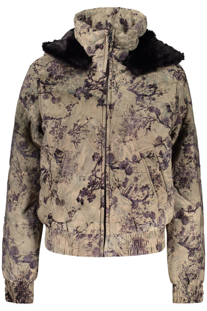 DESIGUAL WOMEN'S GREEN JACKET 26WWEW02_VE4086