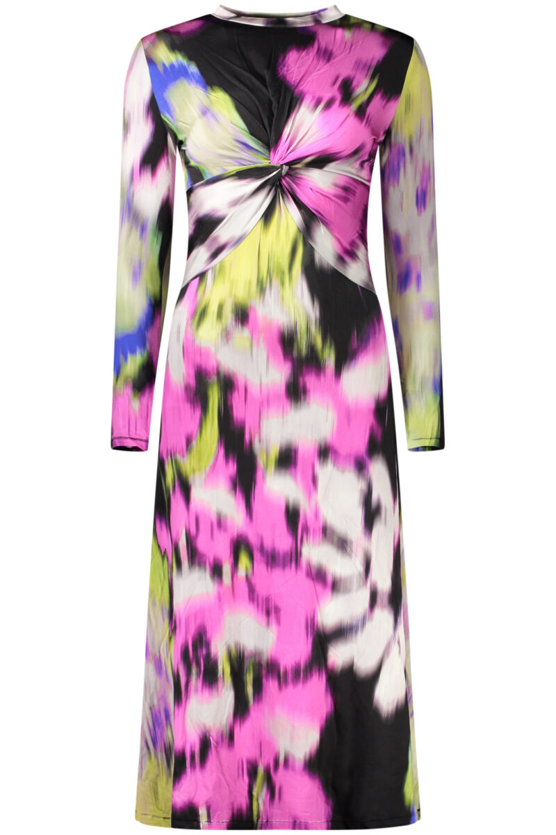 DESIGUAL WOMEN'S LONG PINK DRESS 26WWVK09_RS9019