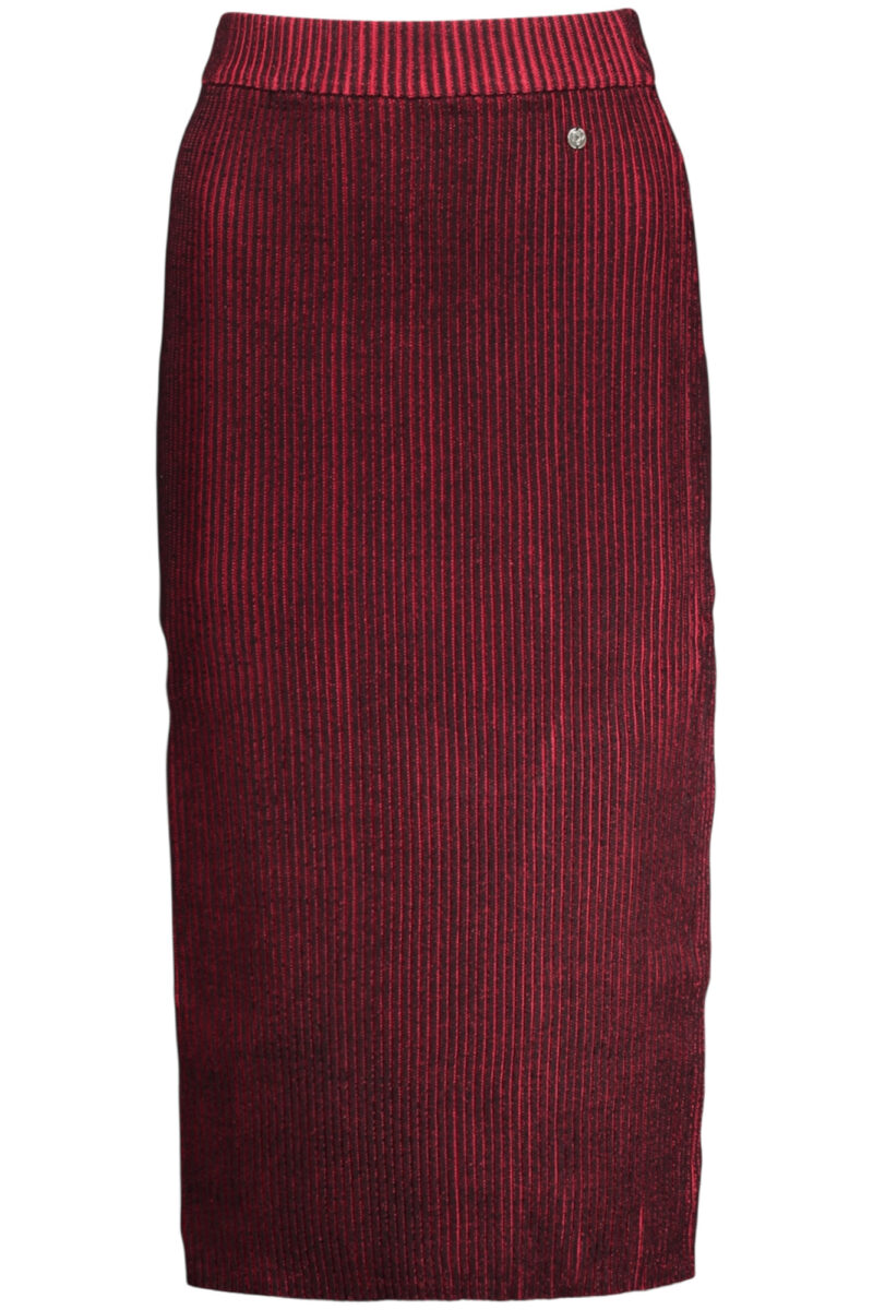 DESIGUAL WOMEN'S LONG SKIRT RED