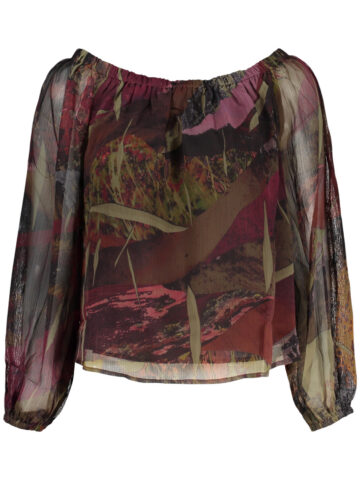 DESIGUAL WOMEN'S LONG-SLEEVED SHIRT, GREEN 26WWBW03_VE4092