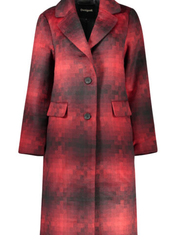 DESIGUAL WOMEN'S RED COAT 26WWEW53_RO3029