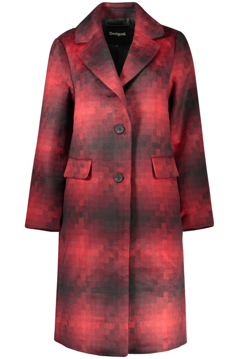 DESIGUAL WOMEN'S RED COAT 26WWEW53_RO3029