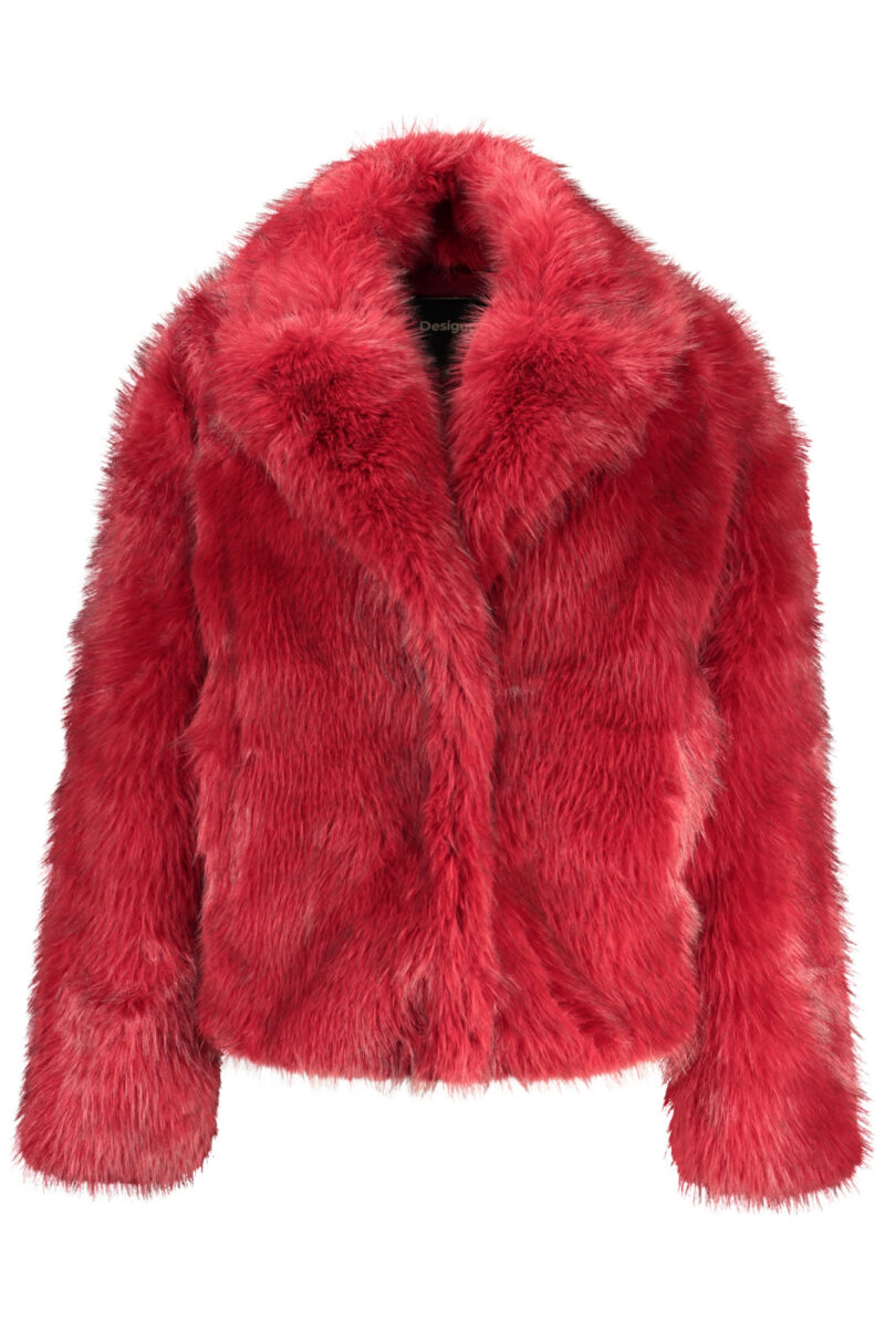 DESIGUAL WOMEN'S RED JACKET 26WWEW55_RO3029
