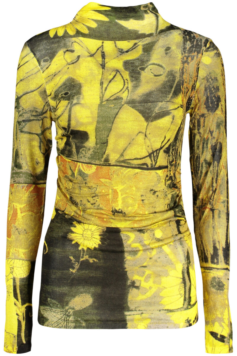 DESIGUAL WOMEN'S YELLOW SWEATER 26WWJF46_GI4010