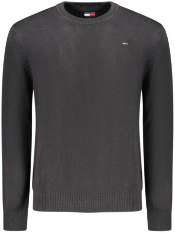 TOMMY HILFIGER PÁNSKÝ SVETR ČERNÝ DM0DM21787_NEBDS