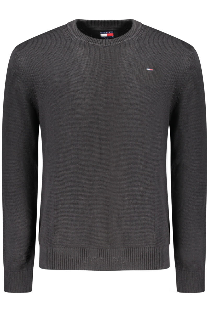 TOMMY HILFIGER PÁNSKÝ SVETR ČERNÝ DM0DM21787_NEBDS