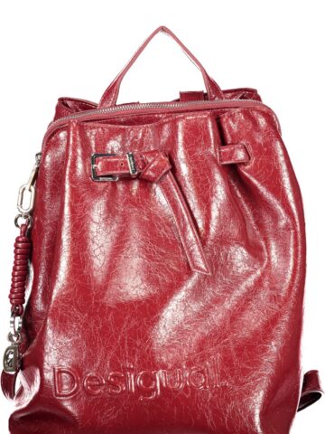 DESIGUAL RED WOMEN'S BACKPACK