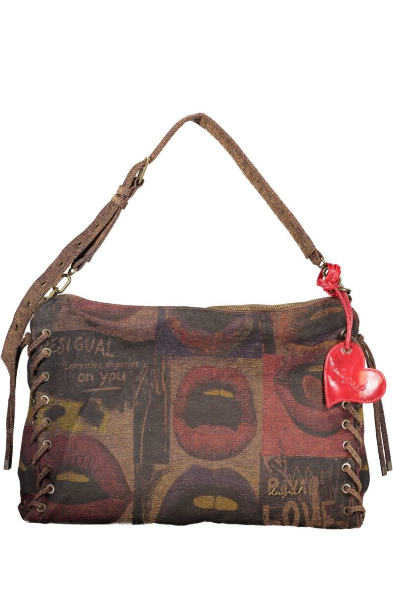 DESIGUAL DÁMSKÁ HNEDÁ TAŠKA 26WAXD15_MA9019