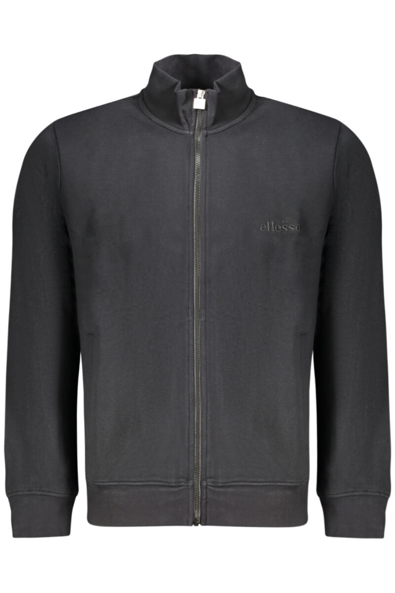 ELLESSE PÁNSKÁ ČERNÁ MIKINA NA ZIP