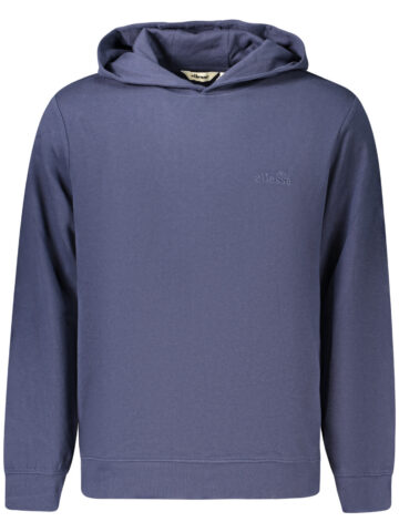 ELLESSE MEN'S BLUE ZIP-UP SWEATSHIRT