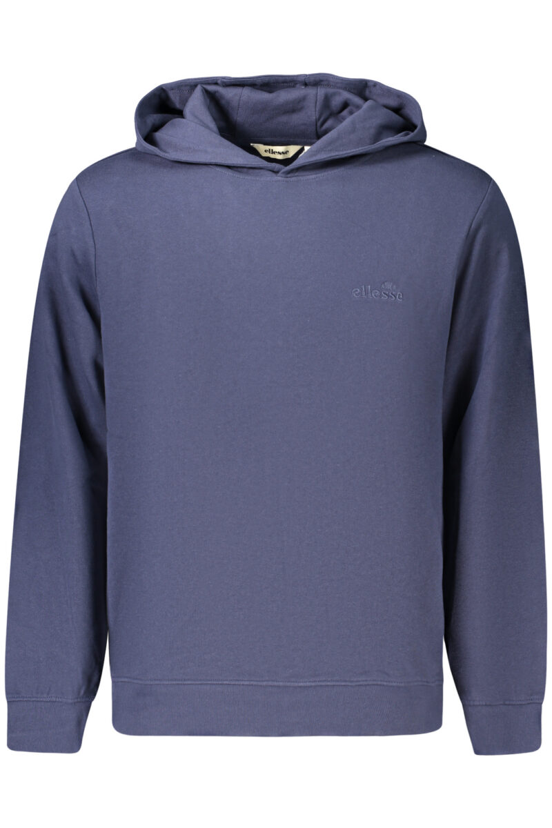 ELLESSE MEN'S BLUE ZIP-UP SWEATSHIRT
