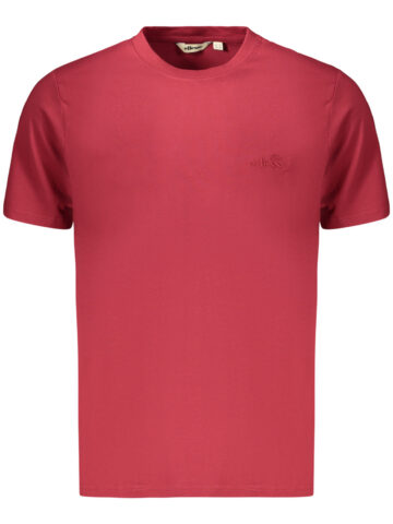 ELLESSE MEN'S SHORT-SLEEVED T-SHIRT, RED