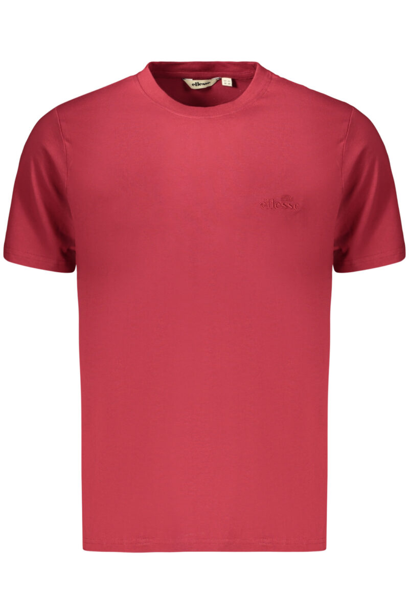 ELLESSE PÁNSKÉ TRIČKO S KRÁTKÝM RUKÁVEM, ČERVENÉ