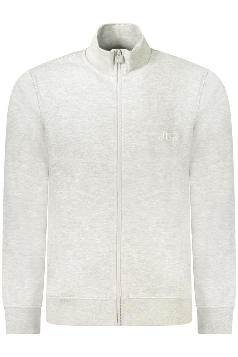 ELLESSE PÁNSKÁ ŠEDÁ MIKINA NA ZIP
