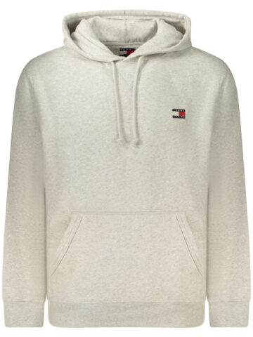 TOMMY HILFIGER PÁNSKÁ ŠEDÁ MIKINA BEZ ZIPU DM0DM23606_GRP08