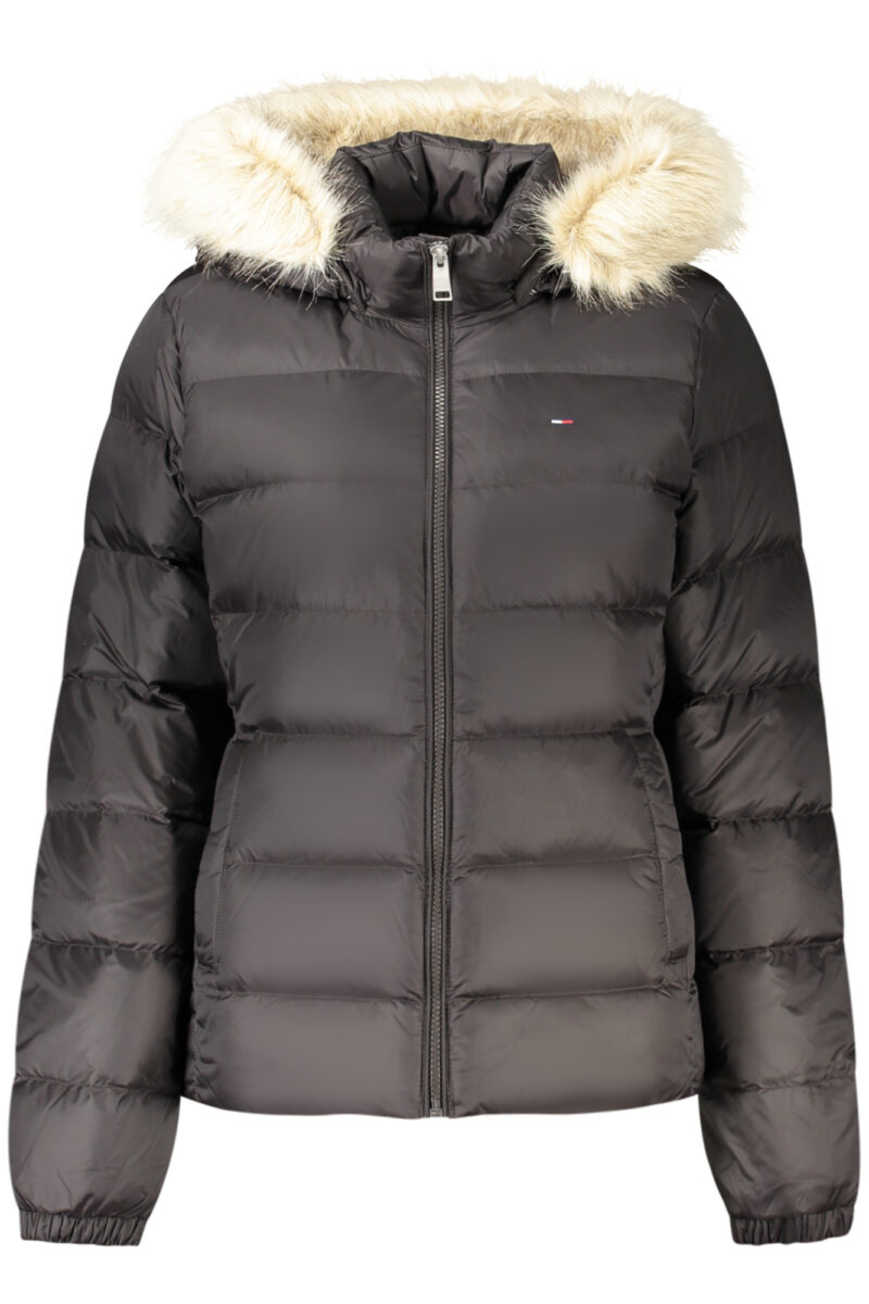 TOMMY HILFIGER DÁMSKÁ ČERNÁ Bunda DW0DW18312_NEBDS